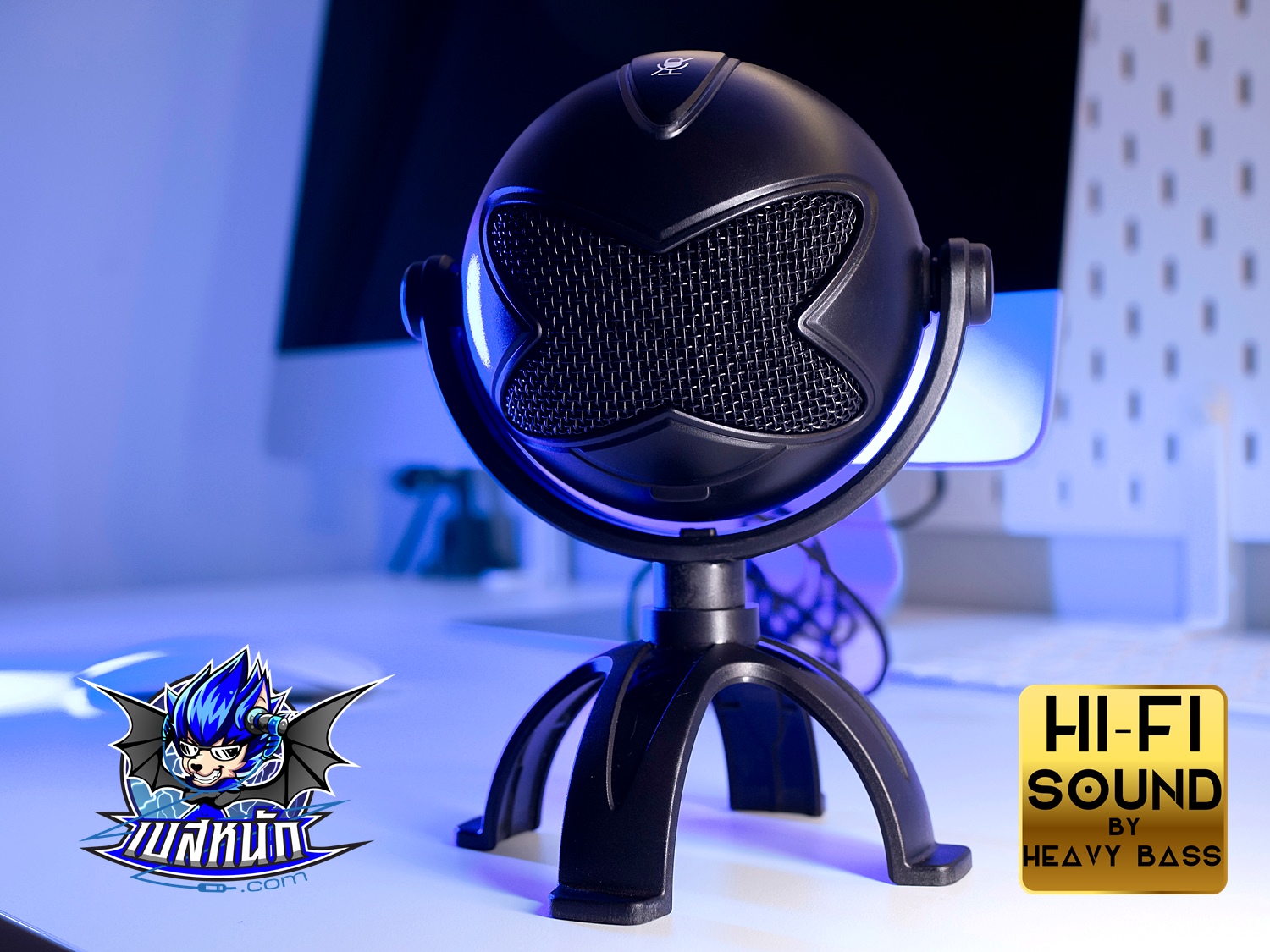 HB Alien ME7 ที่สุด Microphone Streaming / Gaming / ร้องเพลง/ Live /ประชุม ระบบรับเสียง Cardioid Directional สุดเทพ!